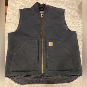 RELAXED FIT FIRM DUCK INSULATED RIB COLLAR VEST.  Only used a couple times.
